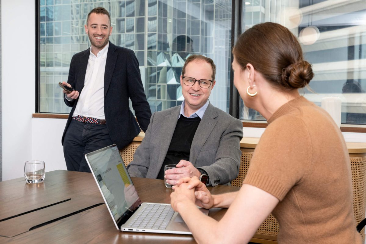 McKellar Partners team meeting